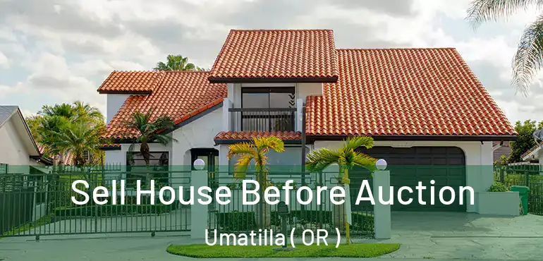  Sell House Before Auction Umatilla ( OR )
