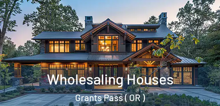  Wholesaling Houses Grants Pass ( OR )