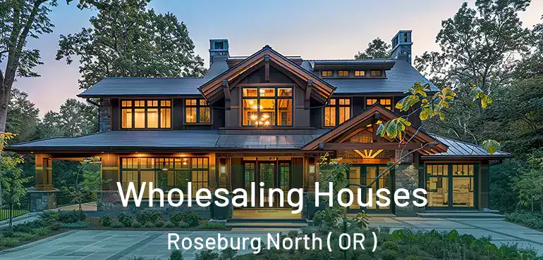  Wholesaling Houses Roseburg North ( OR )